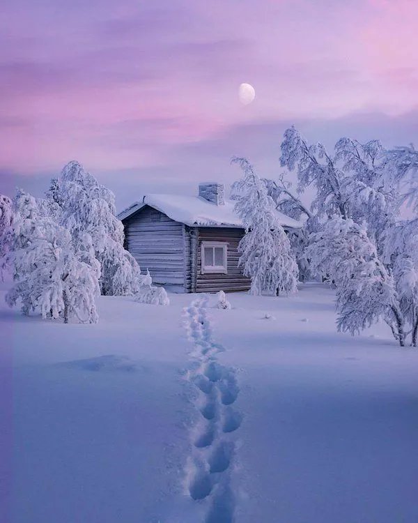 ❄️Finlandiya'da kış    Kaynak