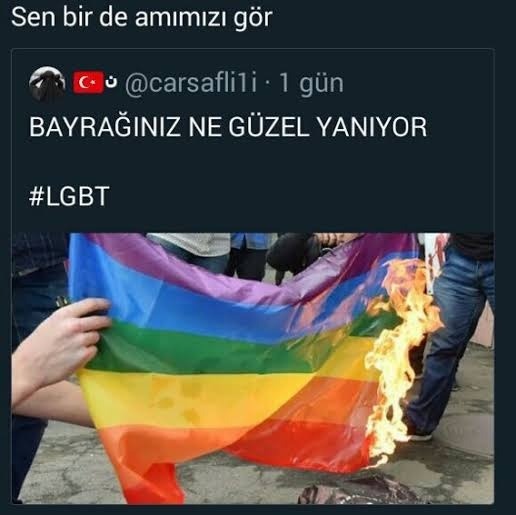Sen bir de amımızı gör...