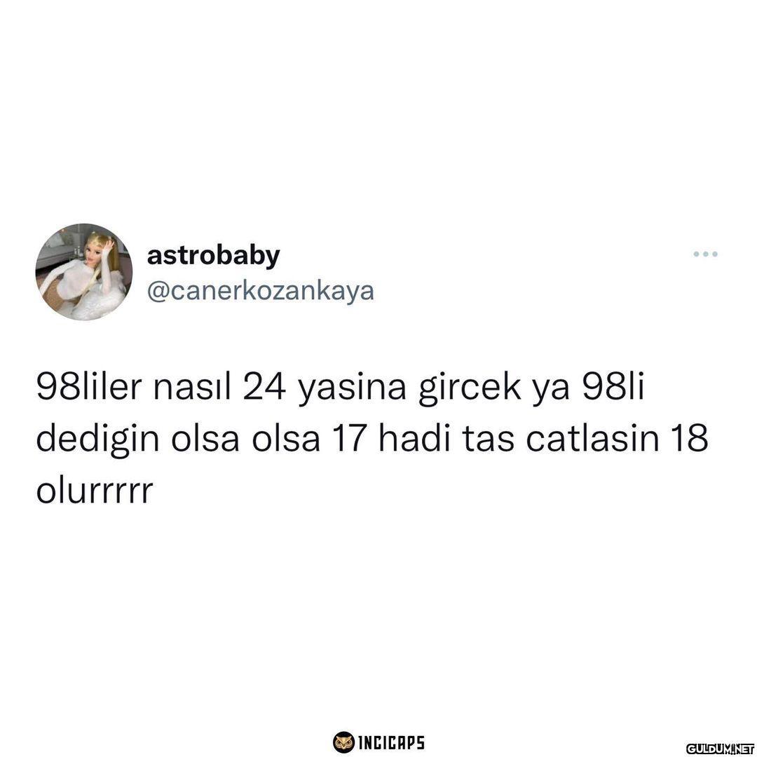 Yaşlanıyoruz…  astrobaby...