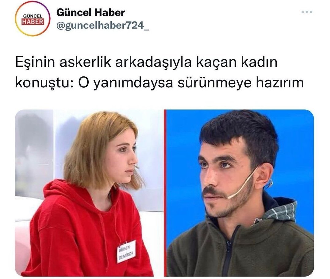Bence kadın askerlik...