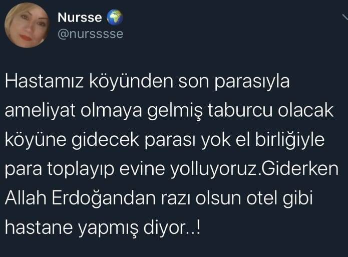 Nursse @nursssse Hastamız...