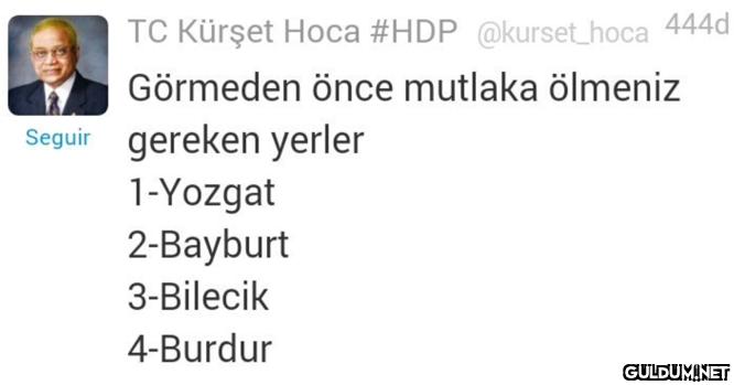TC Kürşet Hoca #HDP...