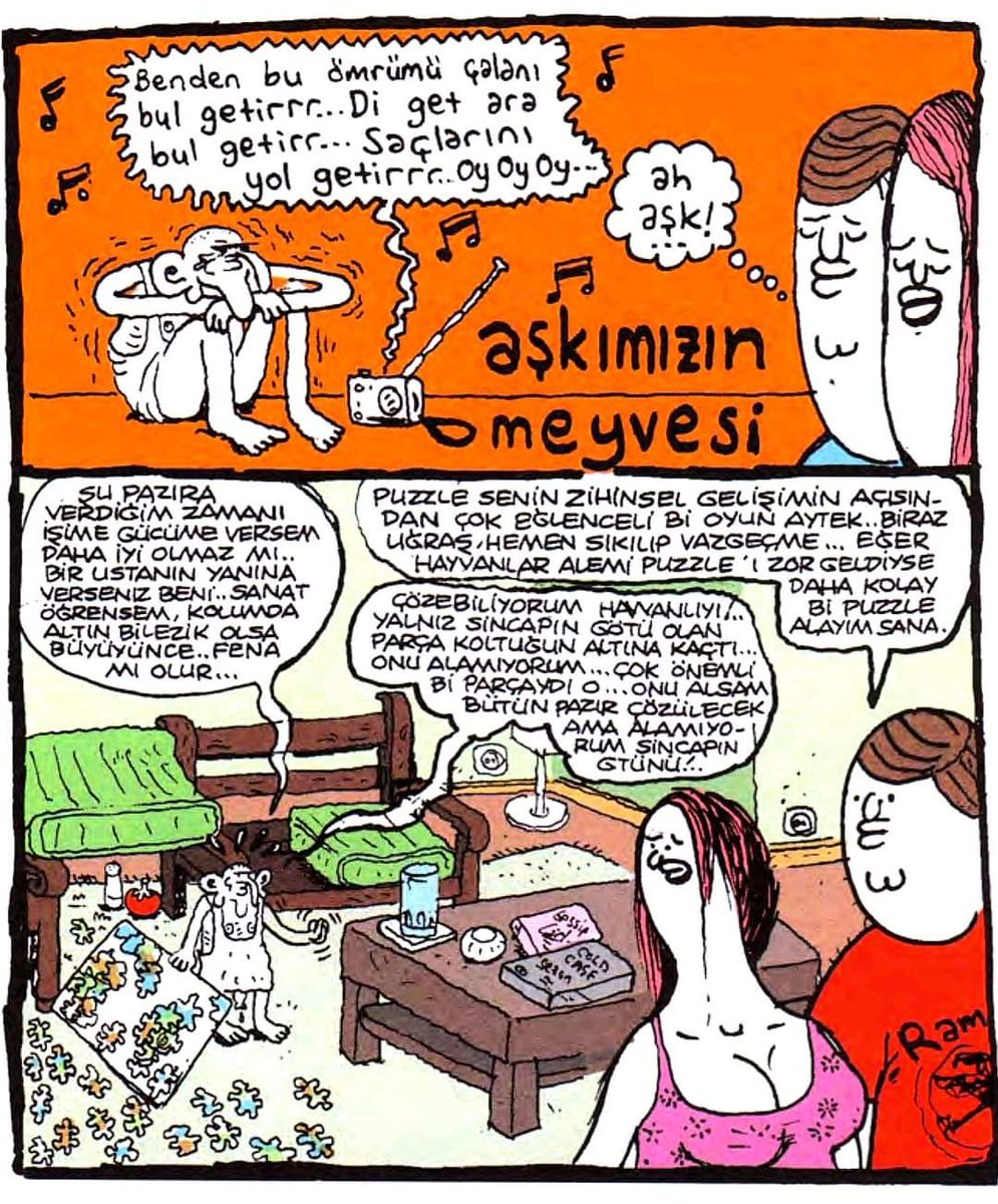 1000 parça puzzle alıp,...