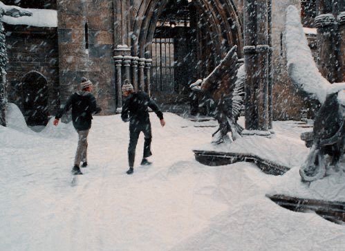 Hogwarts'ta kış❄️    Kaynak
