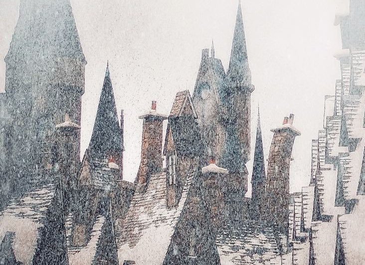 Hogwarts'ta kış❄️    Kaynak