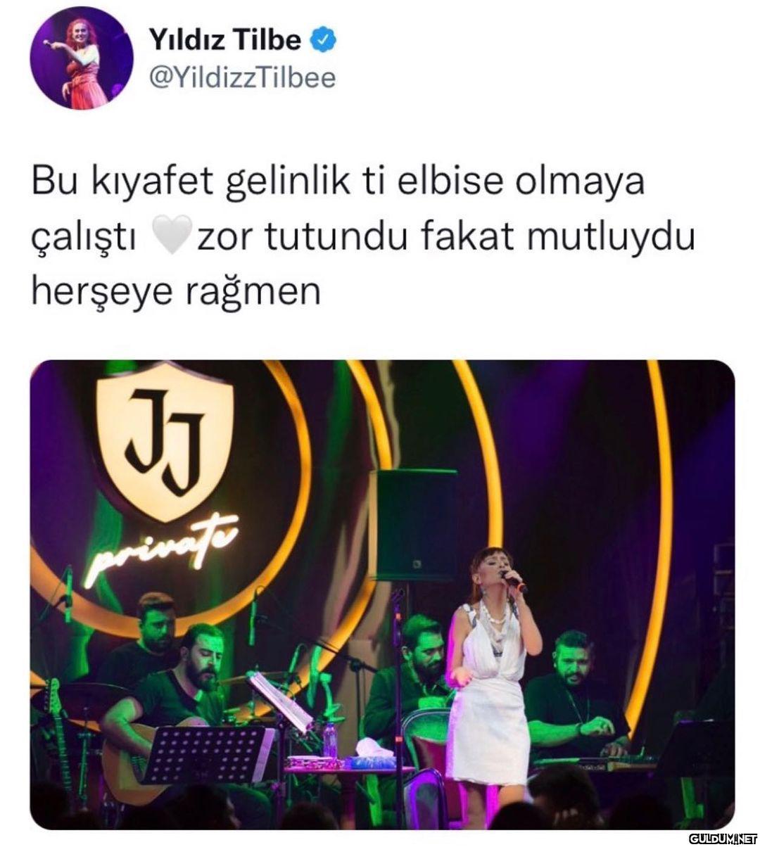 Bugün Yıldız Tilbe’nin...