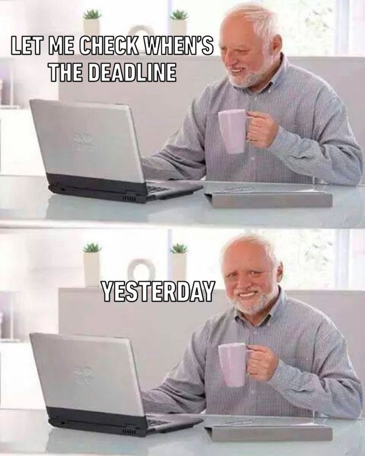 Well, it's not the first...