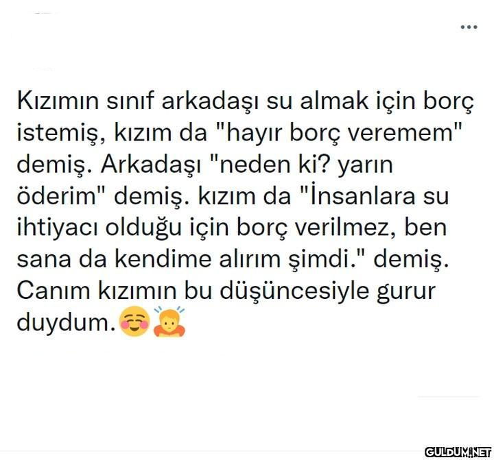 Kızımın sınıf arkadaşı su...