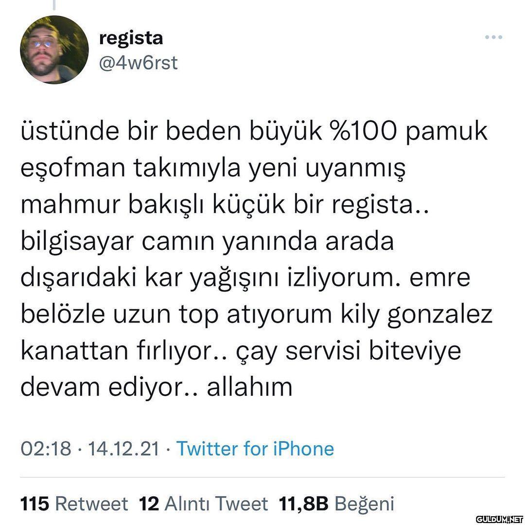 tweet beni çok farklı...