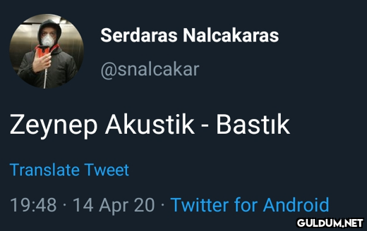 Serdaras Nalcakaras...