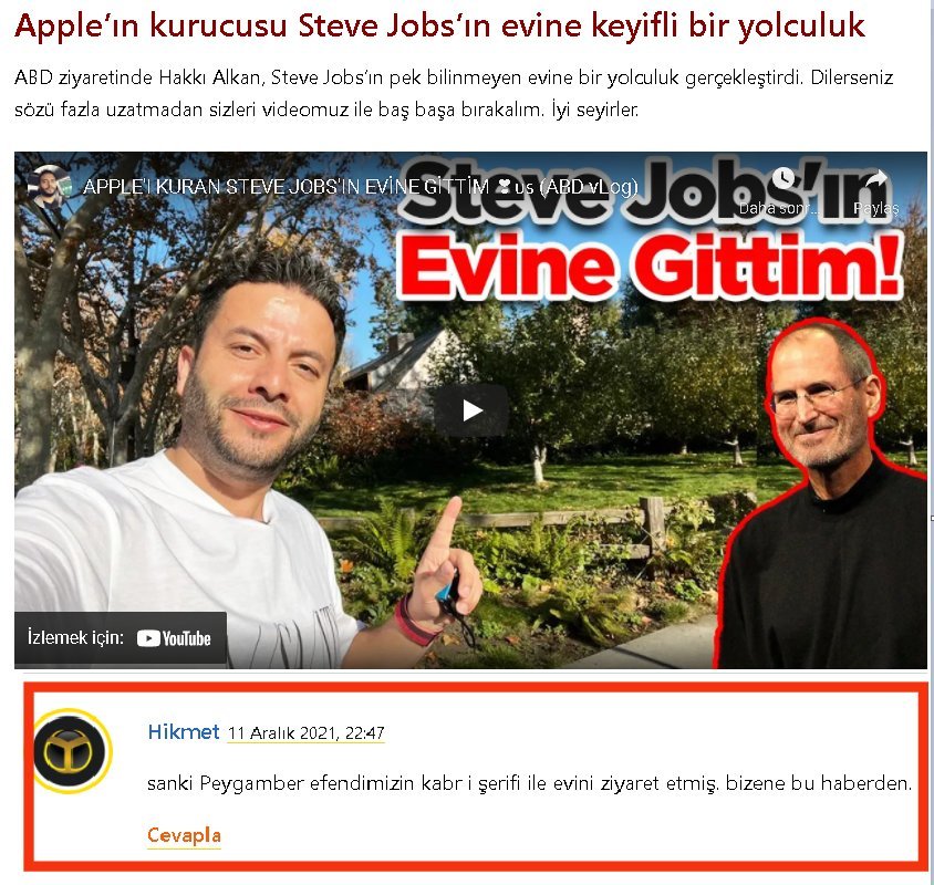 Apple'ın kurucusu Steve...