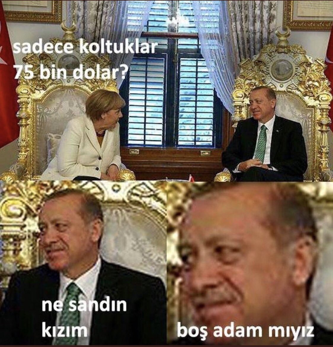 sadece koltuklar 75 bin...