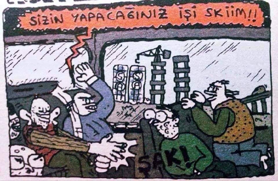 Hay sizin yapacağınız işin...
