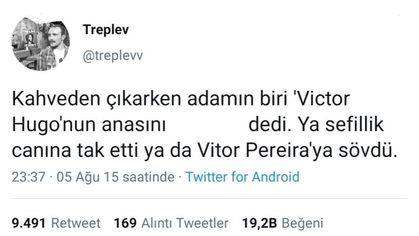 Treplev @treplevv Kahveden...