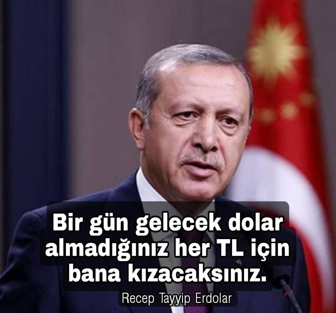 Bir gün gelecek dolar...