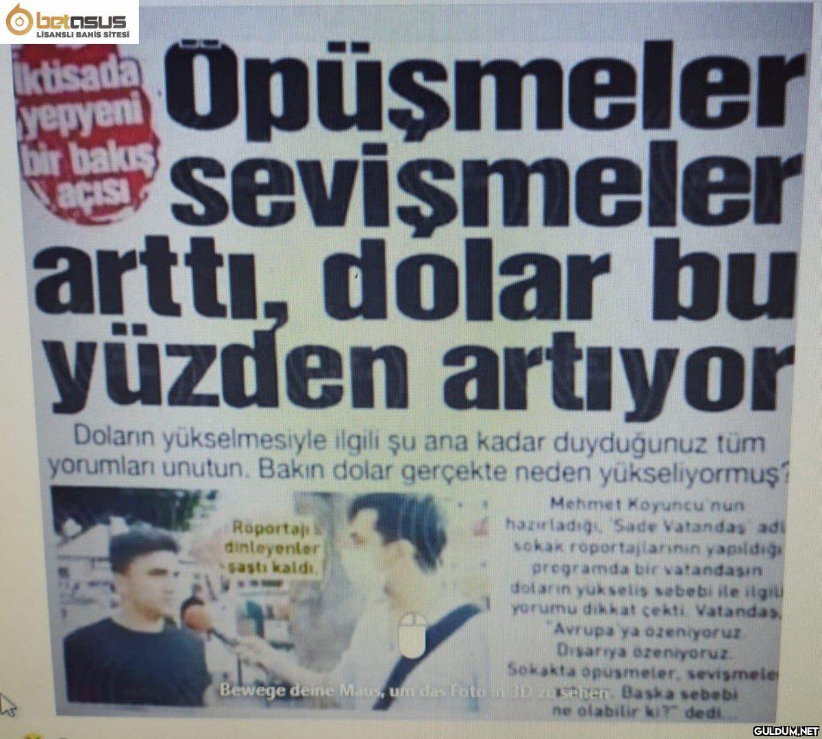 Öpüşmelere ara mı versek...