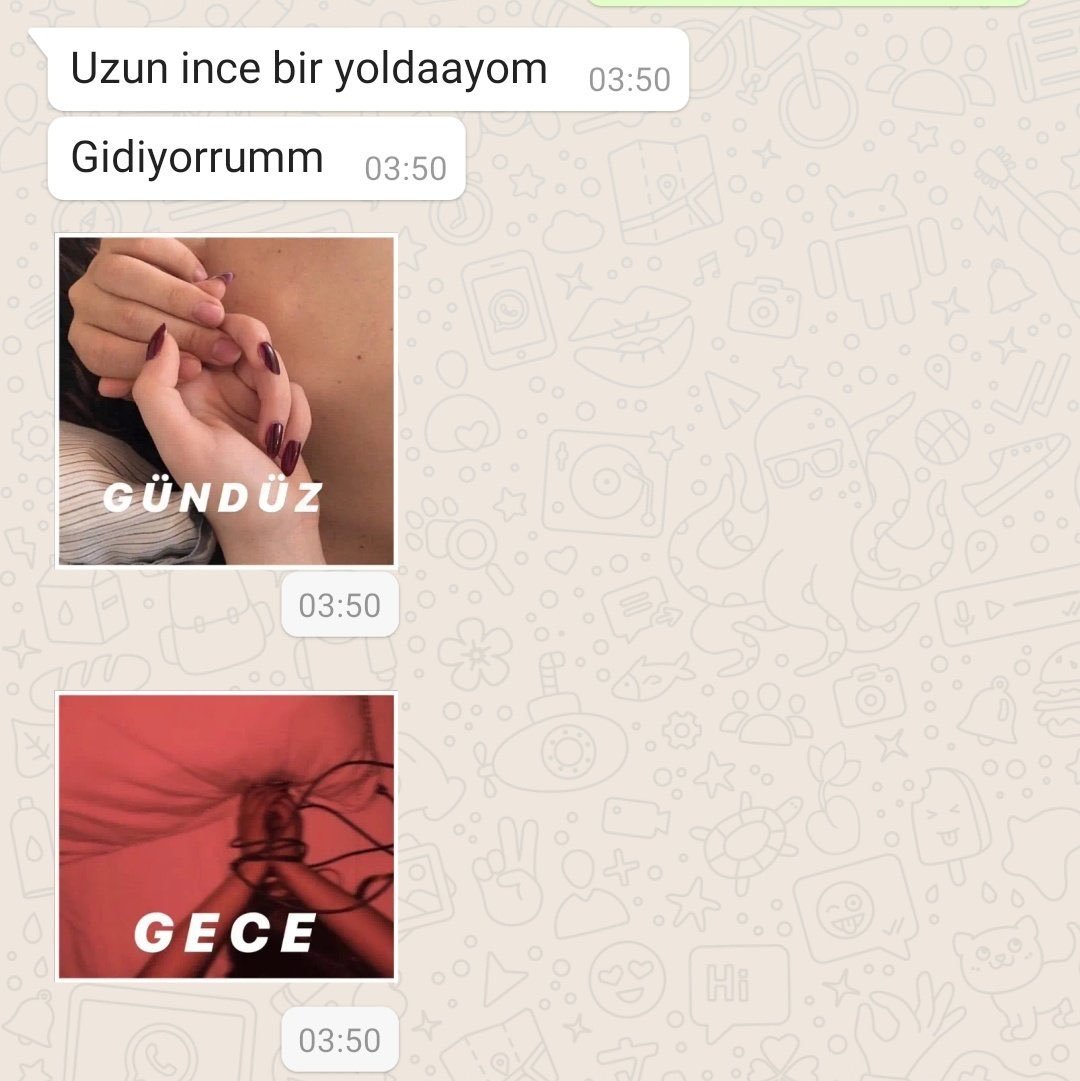Uzun ince bir yoldaayom...