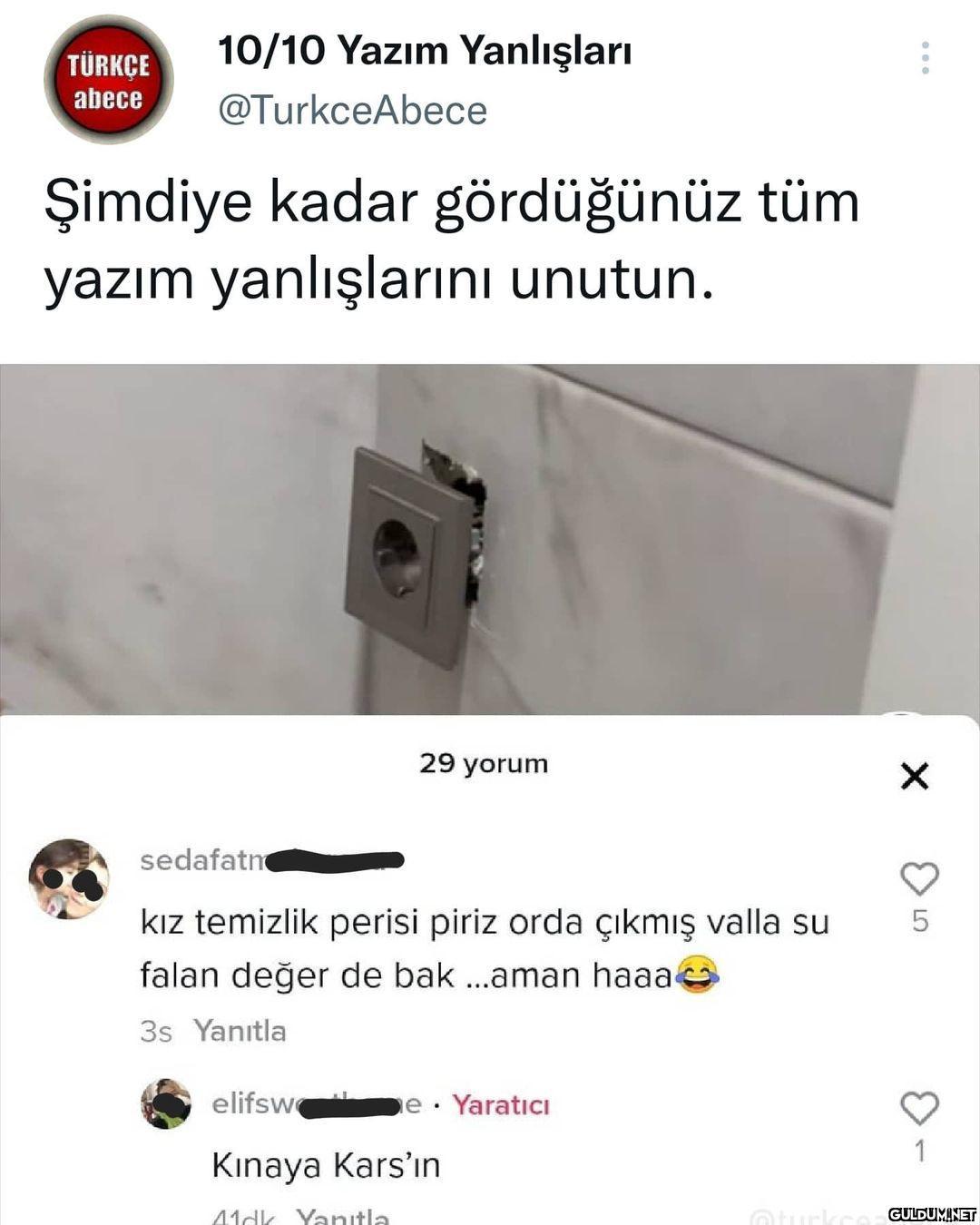 TÜRKÇE 10/10 Yazım...