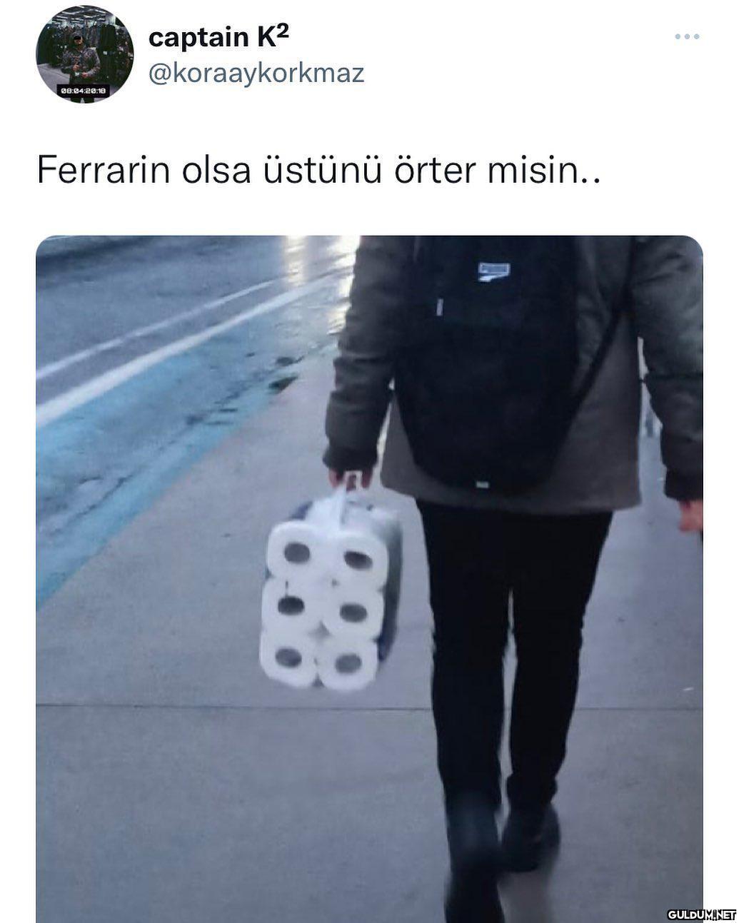 öyle ortalıkta gezdirme...