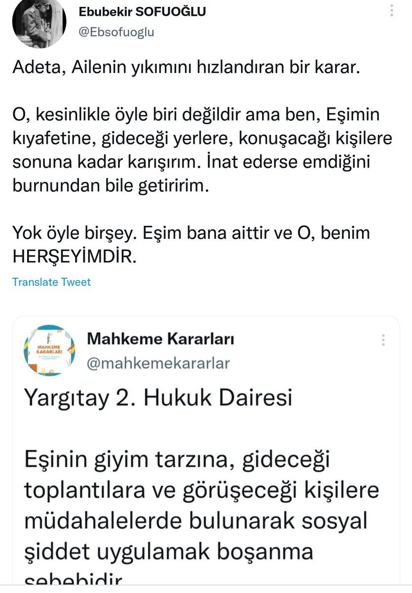 Ebubekir SOFUOĞLU...