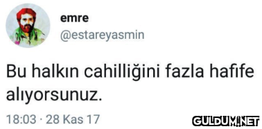 emre @estareyasmin Bu...