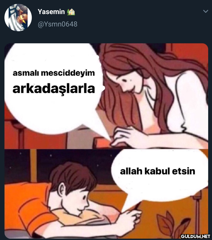 Yasemin a @Ysmn0648 asmalı...