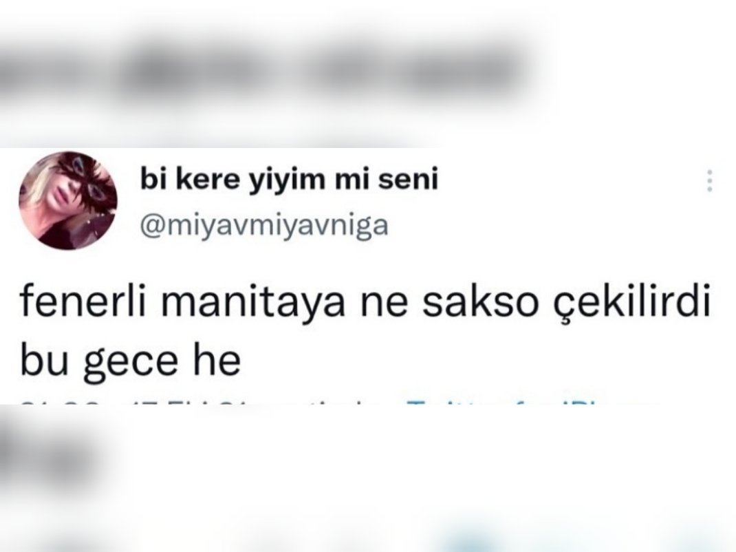 #FBvBJK    bi kere yiyim...