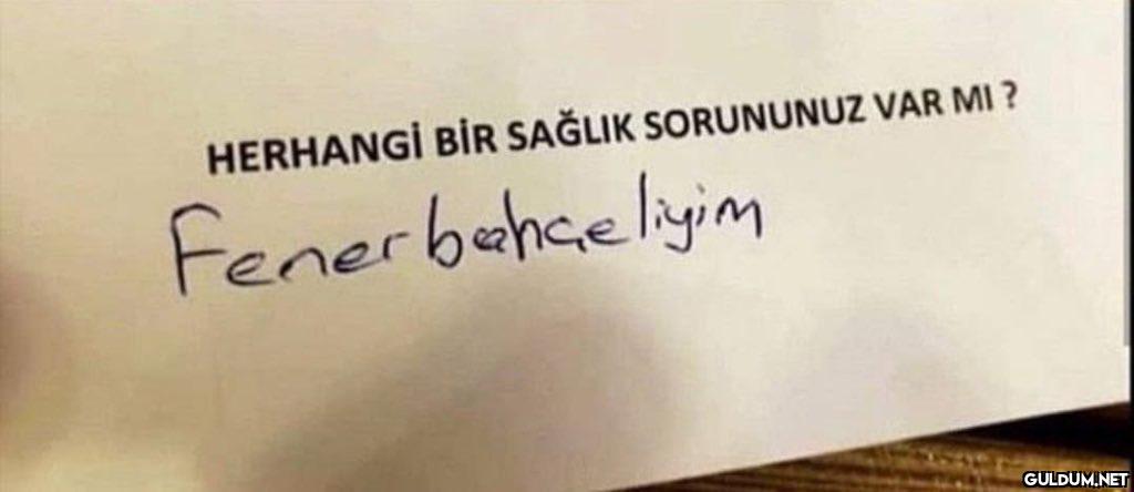 HERHANGİ BİR SAĞLIK...
