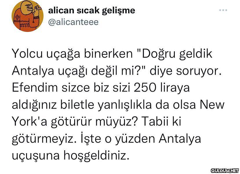 alican sıcak gelişme...