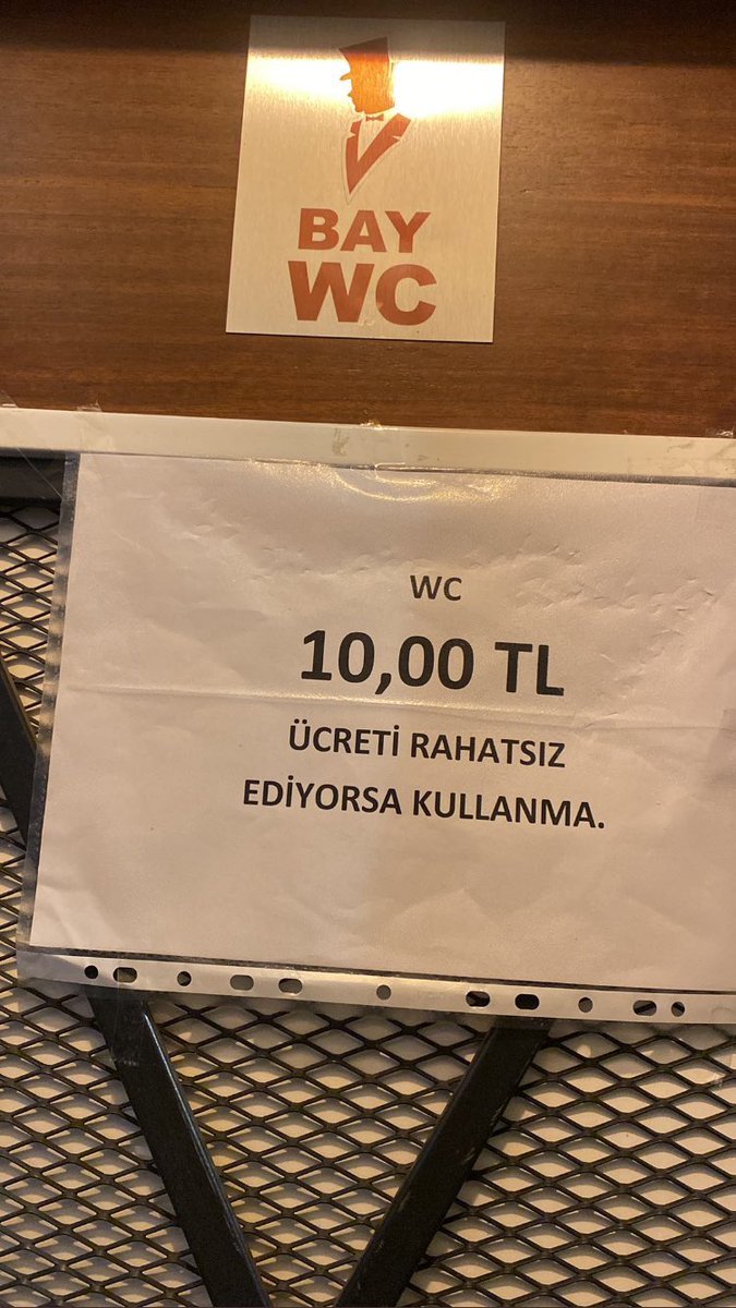 tuvalet lobisi    BAY WC...