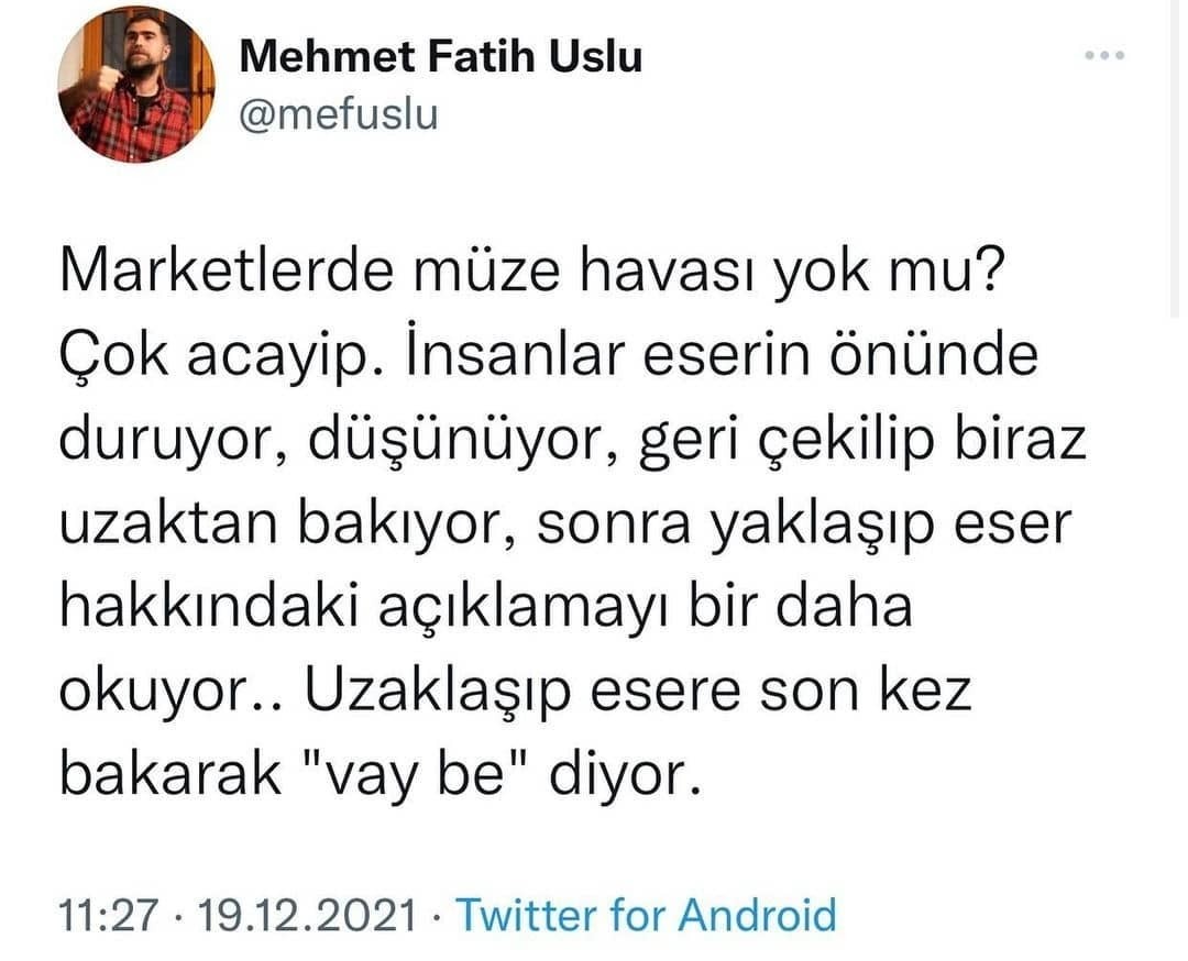 Mehmet Fatih Uslu @mefuslu...