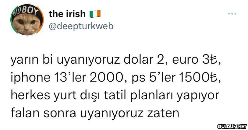 O BOY the irish U ......