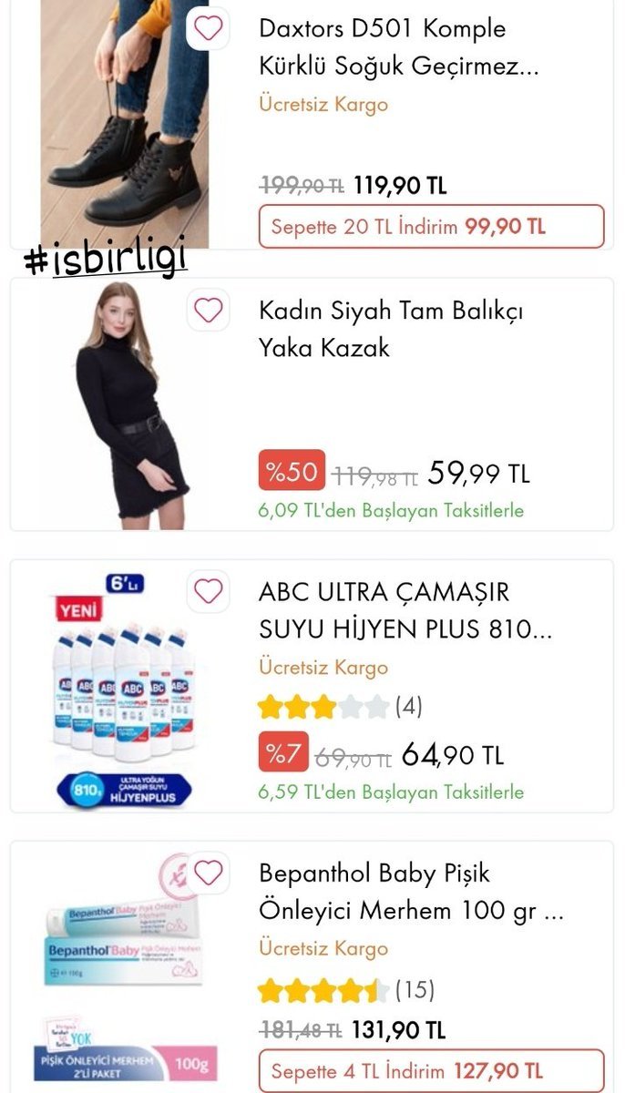 Yılbaşına Özel İndirimler...