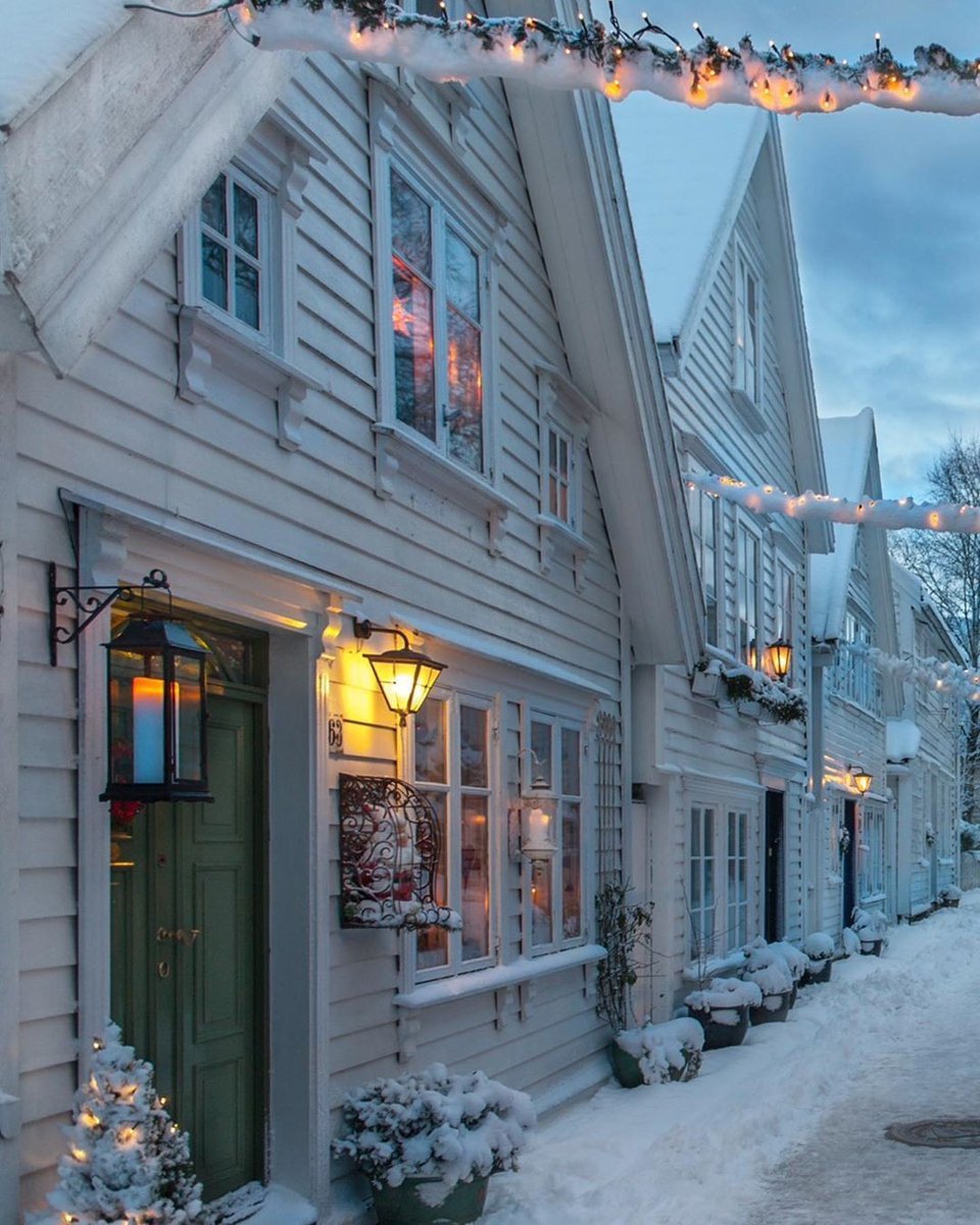 Norveç'te bir kış günü.❄☃️...