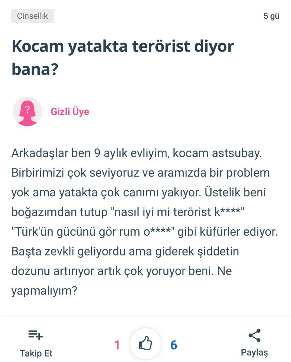 Cinsellik 5 gü Kocam...