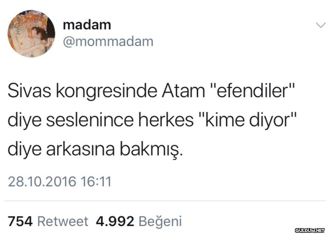 madam @mommadam Sivas...