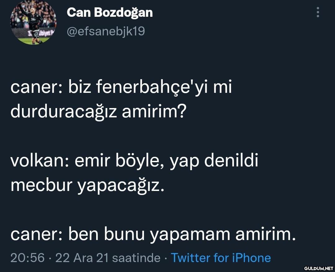 Can Bozdoğan yet...