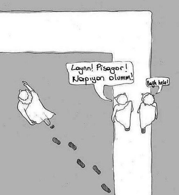 Loynn! Pisagor! Napıyon...