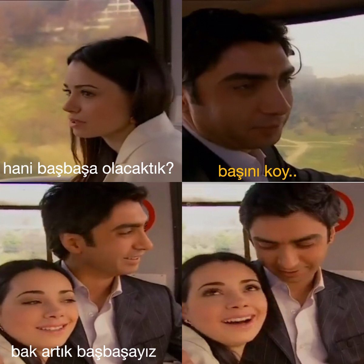 hani başbaşa olacaktık?...