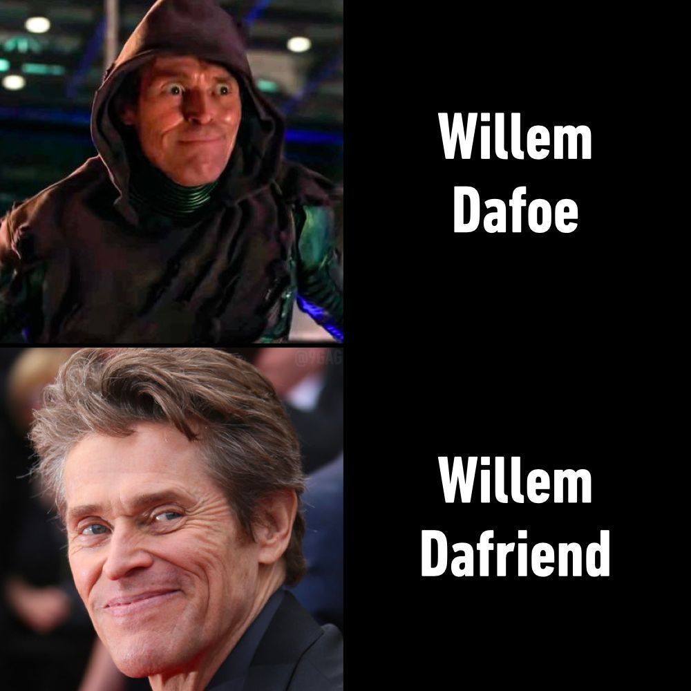 Willem: Dafuq?⠀ #spiderman...