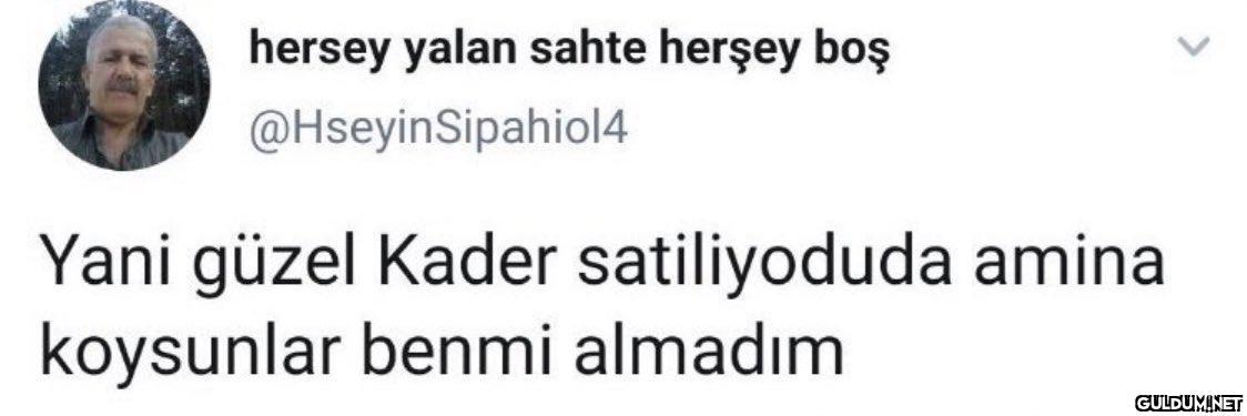 hersey yalan sahte herşey...