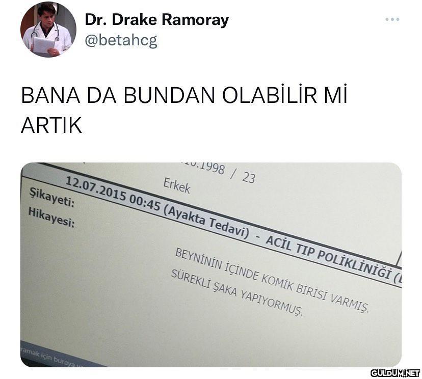 Dr. Drake Ramoray @betahcg...