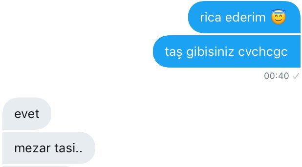 rica ederim taş gibisiniz...