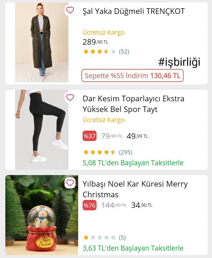 Günün fırsatları bu linkte...