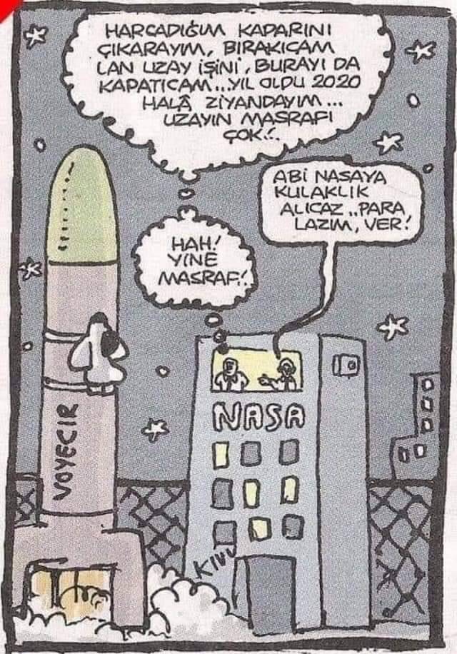 Masrafı çıksın, bırak...