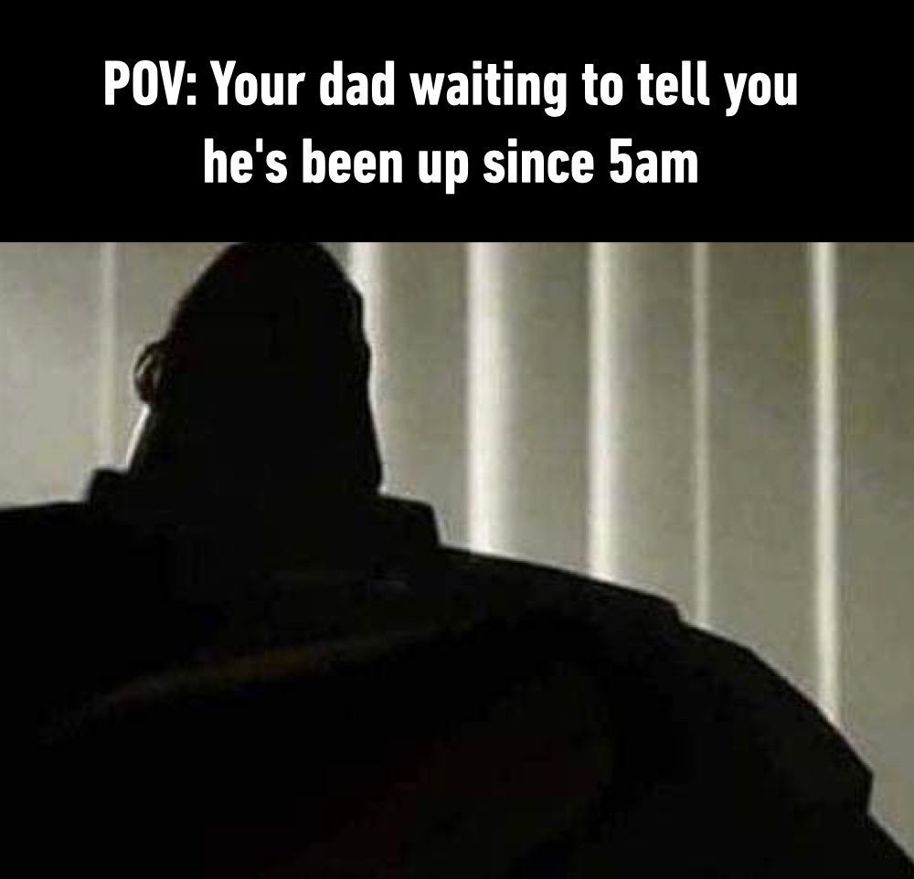 And then falls asleep on...
