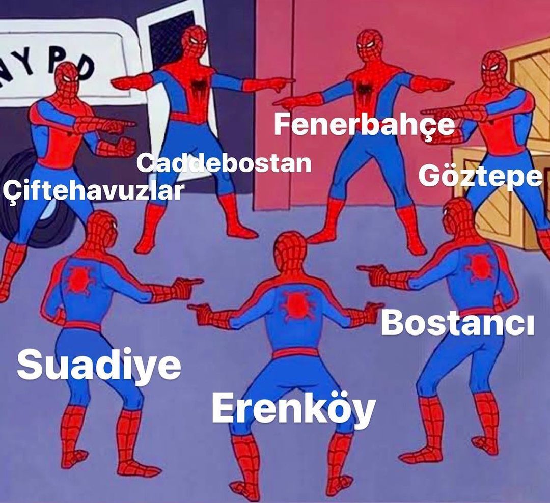 Hepsinin adı CADDE değil mi  Kaynak