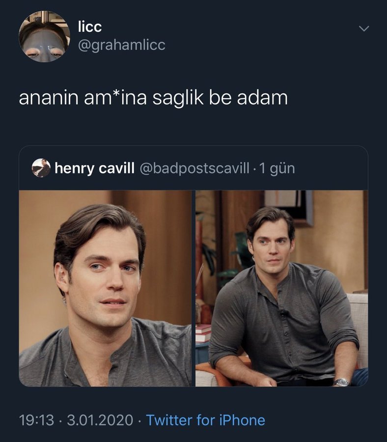 Bir erkeğe edilebilecek...
