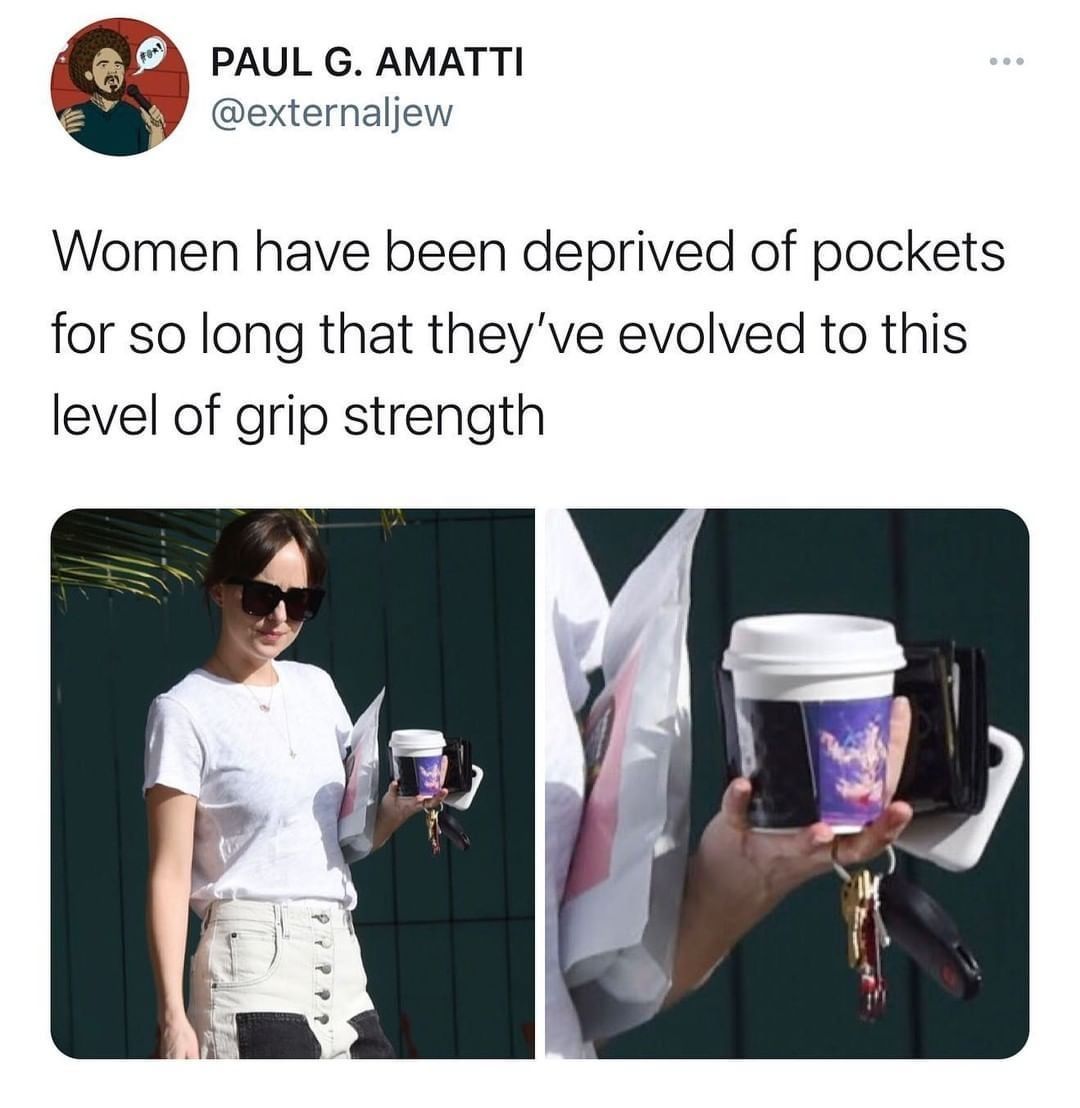 also fake pockets. |...