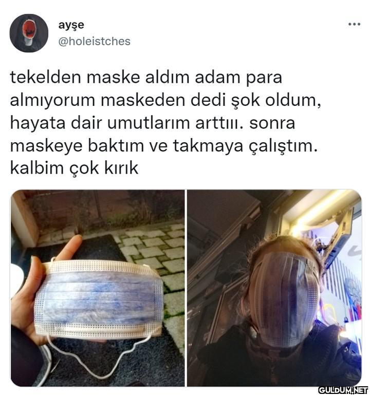 ayşe @holeistches tekelden...